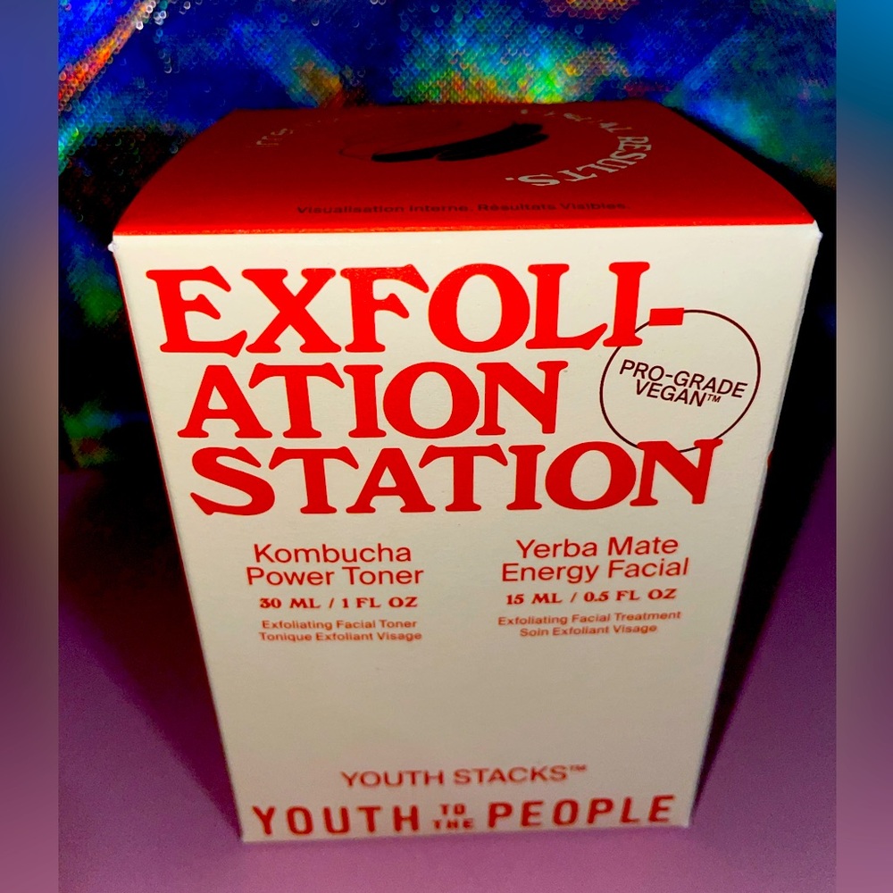 Youth to the people Exfoliation Station Toner & Energy Facial